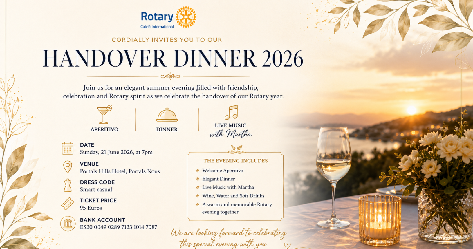 handover dinner 2026 site