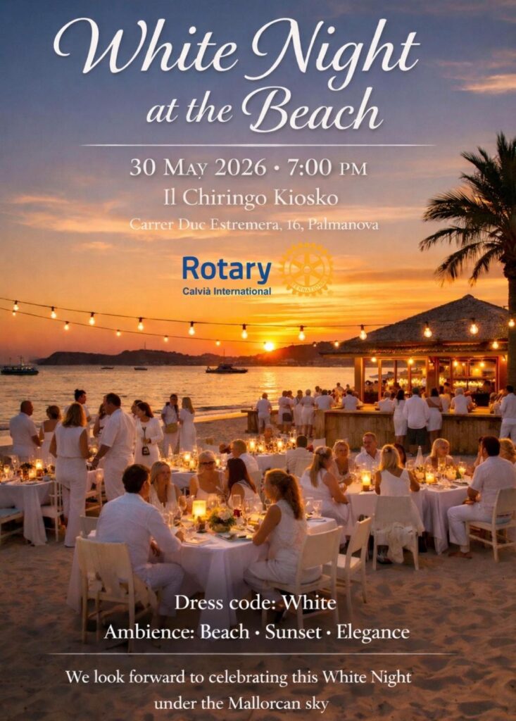 save the date white night event rotarycalvia invitation