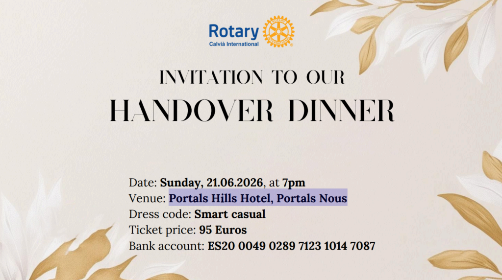 Save the date Handover 2026 Original